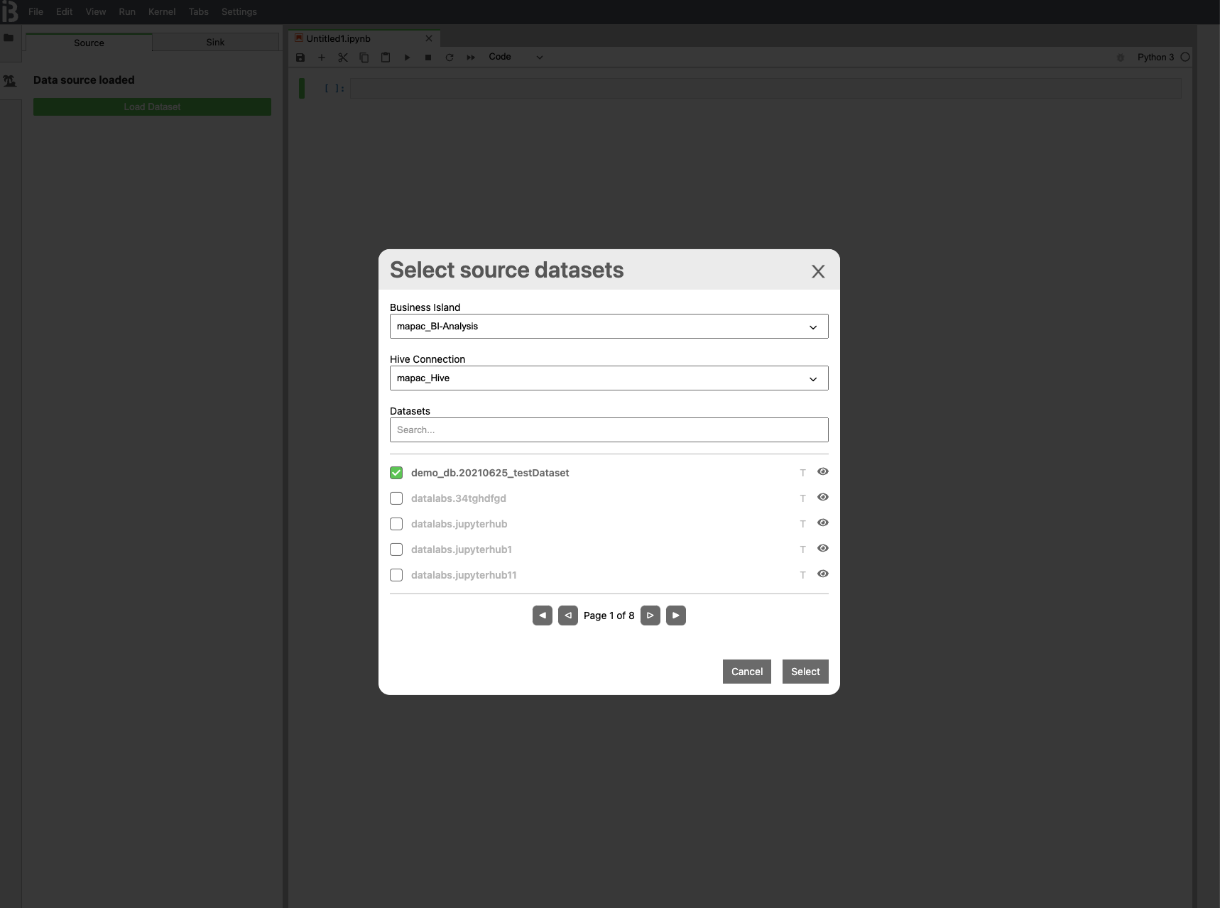Datalabs Notebook