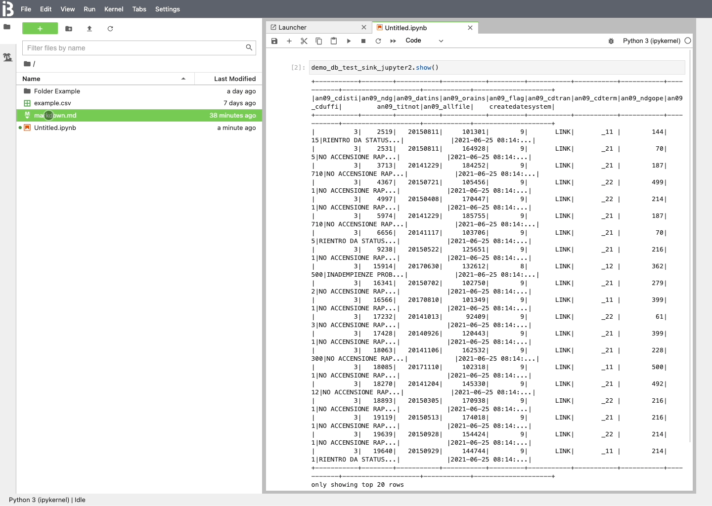 Datalabs Notebook
